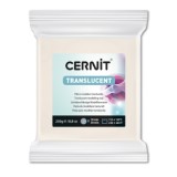 CERNIT translucent průsvitná bílá 250 g (005)
