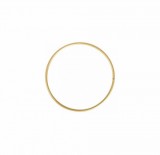 Drôtený kruh na lapač snov Rayher 15 cm - zlatý