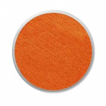 Barva na obličej třpytivá 18 ml - oranžová