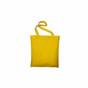 Bavlněná taška s dlouhým uchem, barva žlutá (Yellow)