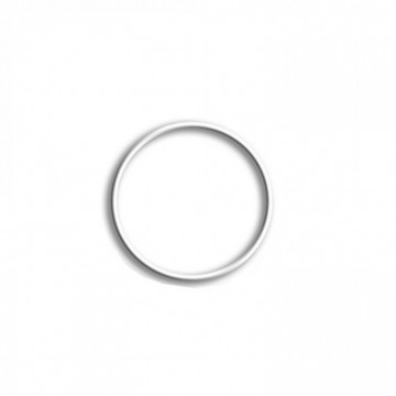 Drátěný kruh na lapač snů Rayher 10 cm - bílý