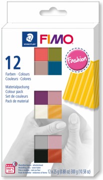 FIMO soft sada Fashion - 12 barev