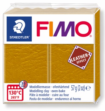 FIMO leather effect okrová 57 g (179)