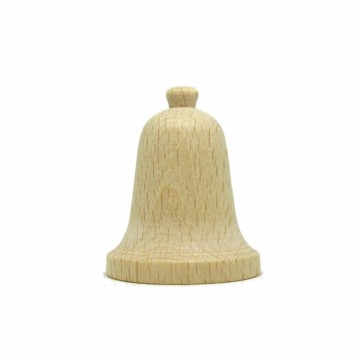 Dřevěný zvoneček 5 x 4 cm