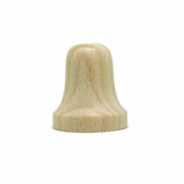 Dřevěný zvoneček 2,5 x 2,5 cm