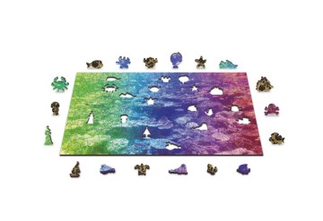 Dřevěné puzzle M 200 dílků - Korálový útes